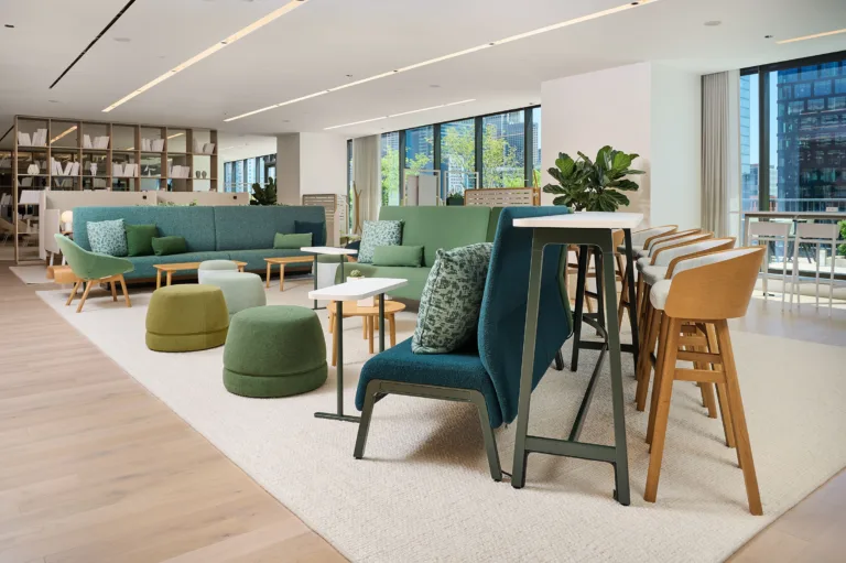 Teknion-Zones-Sofas-Laptop-Tables-and-High-Tables-Teknion-Loria-Stools-Studio-TK-Havn-Occasional-Tables-Studio-TK-Qui-ottomans
